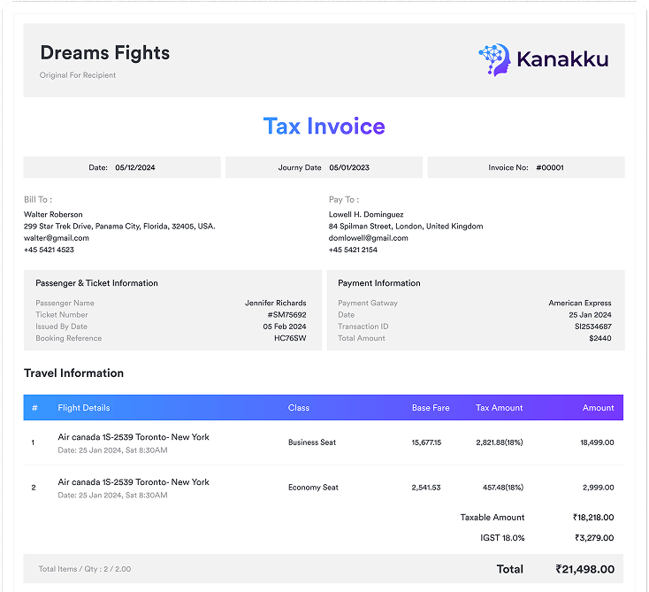 Invoice